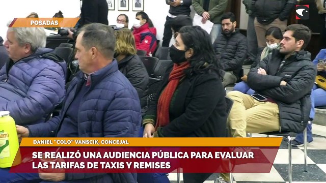 Se realizó una audiencia pública para evaluar las tarifas de taxis y remises