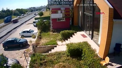 Büyükçekmece’deki feci kazanın görüntüleri ortaya çıktı