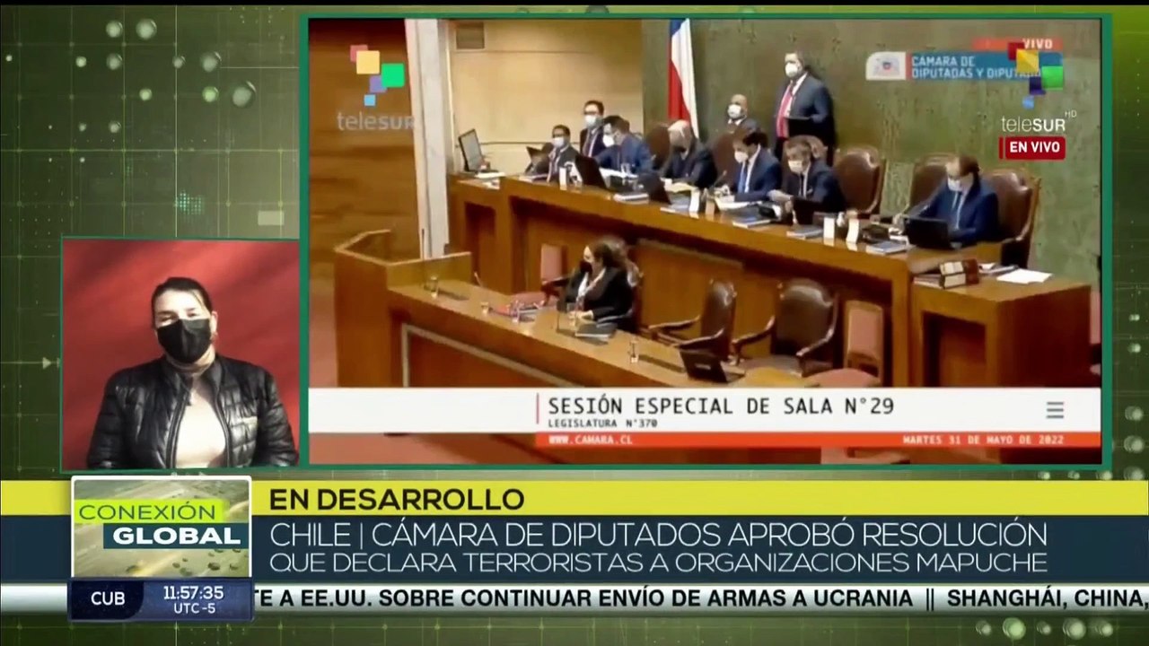 Parlamento chileno declara como terroristas a organizaciones mapuche