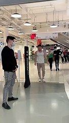 Shmeksss Viral Shopping Mall Video shorts  Shmeksss T-shirt Mask Video  [Пранк с маской Ч1]
