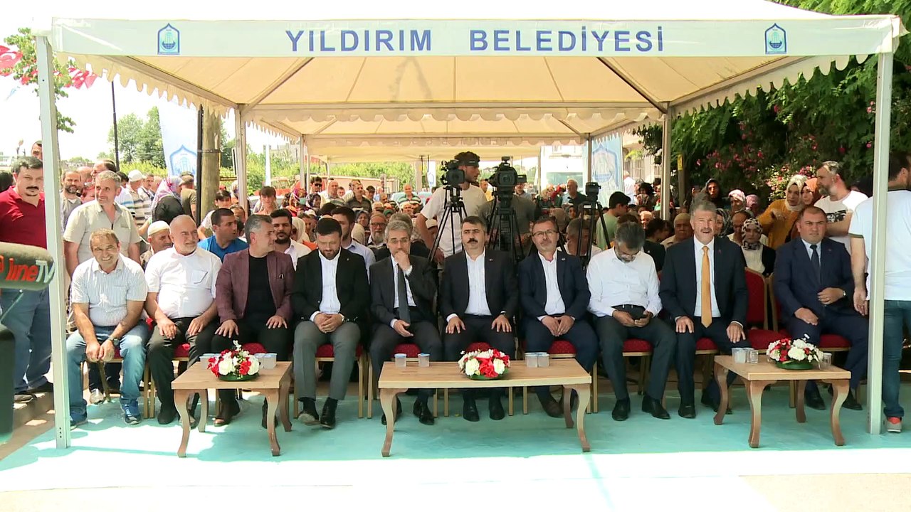 Bursa’da hem açılış hem müjde