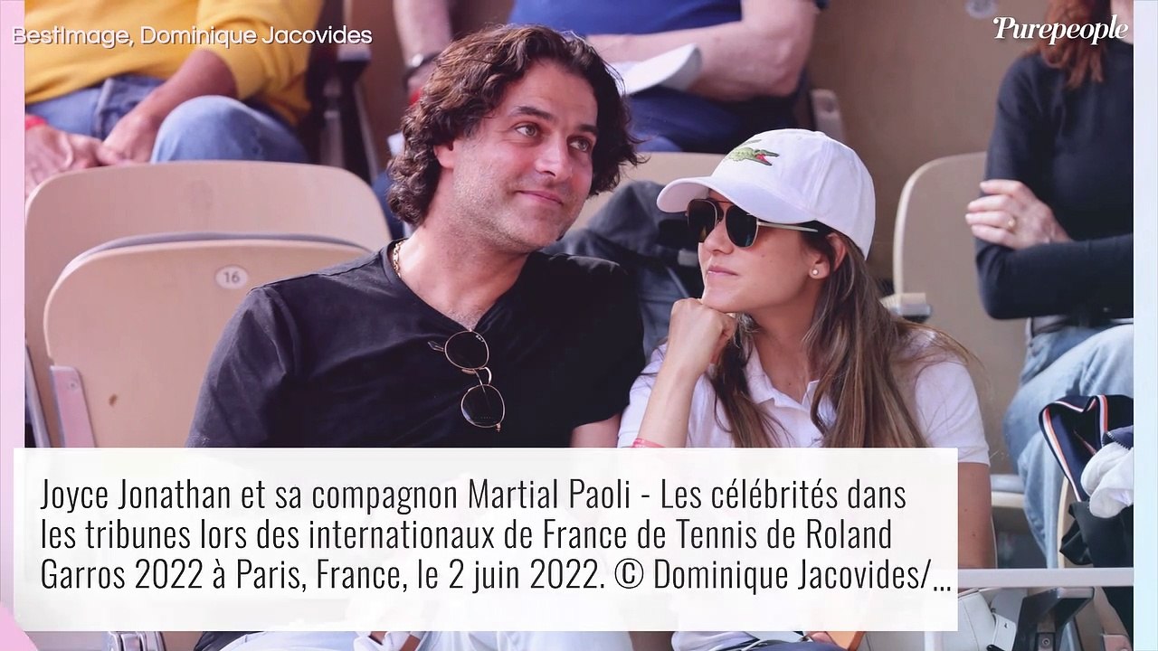 Joyce Jonathan et son compagnon Martial : belle journée à Roland-Garros pour les jeunes parents
