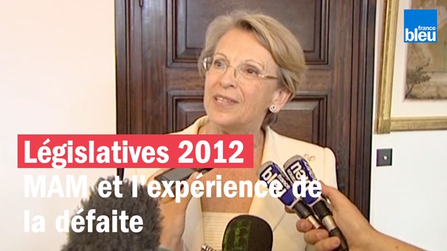 Législatives 2012 : le jour où Michèle Alliot-Marie a perdu son siège de député