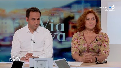 Intervention de Katia MAÏBORODA  et  Bastien CASASOPRANA dans l'emission de France3 Corse