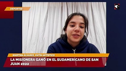 La misionera ganó en el sudamericano de San Juan 2022