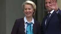 Von der Leyen incontra Macron, si discute di sostegno all'Ucraina