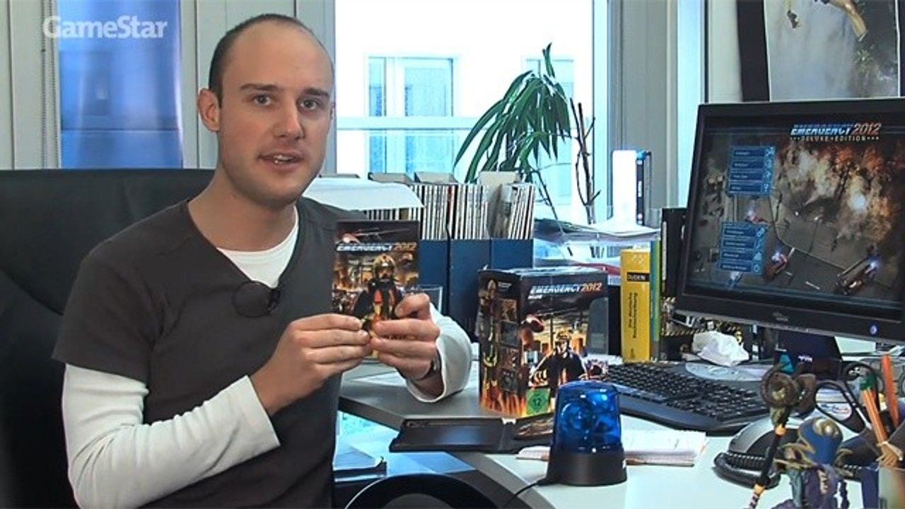 Emergency 2012 - Boxenstopp-Video: Mit Blaulicht und Poster