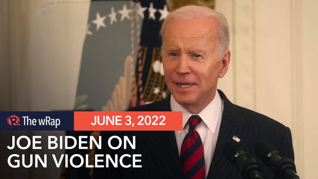 Biden says ‘Enough!’ on gun violence, urges Congress to act