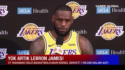 LeBron James bir ilki başardı: Aktif olarak NBA'da oynayan ilk milyarder oldu!