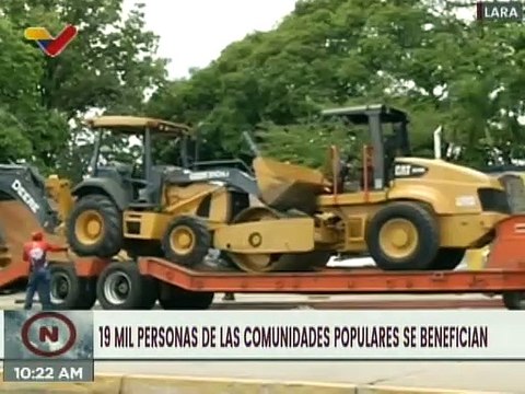 Lara | En el municipio Iribarren activan el Plan de aceras “Caminos Seguros para el Pueblo”