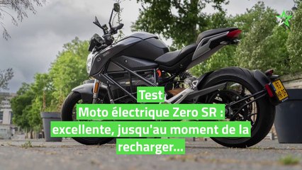 Test Moto électrique Zero SR : excellente, jusqu'au moment de la recharger...