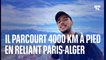 Mehdi va parcourir 4000 km à pied en reliant Paris-Alger