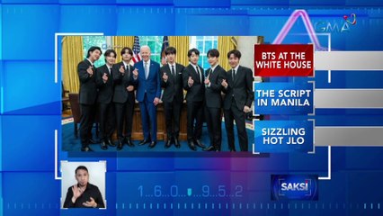 BTS, nakaharap si U.S. President Biden para pag-usapan ang paglaban sa Asian hate | Saksi