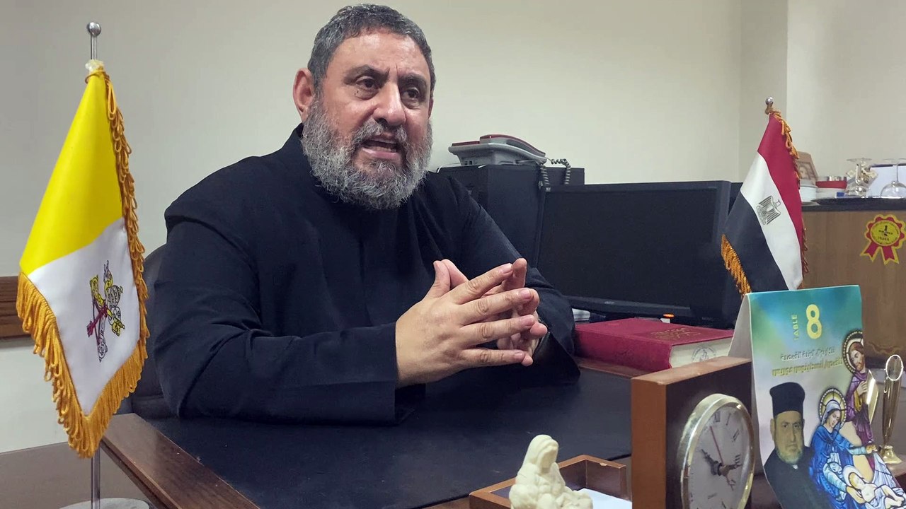 راعى كنيسة العائلة المقدسة: السيد المسيح صار مصريا بعد ارتوائه من مياه النيل