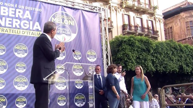 Meloni a Palermo e Messina per Lagalla e Croce: Regionali? Nessuna alternativa a Musumeci
