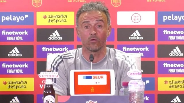 Rueda de prensa de Luis Enrique previa a la Nations League