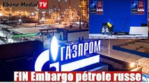 Guerre en ukraine: Fin de l'embargo de l'UE sur le pétrole Russe