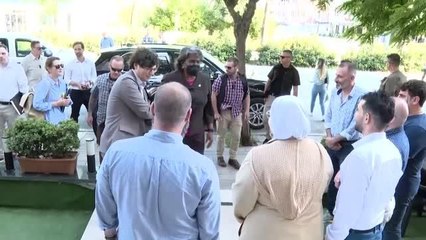 ABD'nin BM Daimi Temsilcisi, Suriyeli esnaf ve eğitim merkezlerini ziyaret etti