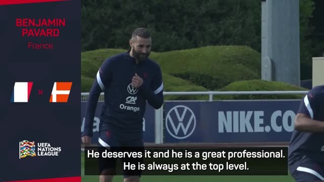 Pavard celebrates world-class Benzema after UCL win