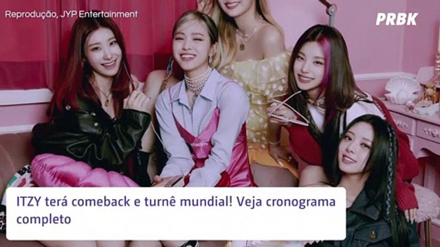 ITZY anuncia comeback e 1º turnê mundial. Veja tudo o que sabemos!