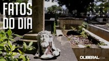 Cemitério Santa Izabel tem furtos e vandalismo em sepultura