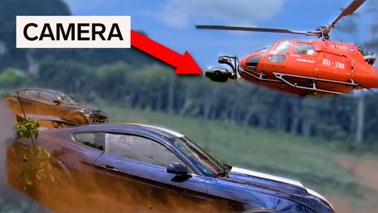 How Hollywood camera pilots shoot action scenes