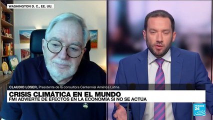 Claudio Loser: "En los compromisos medioambientales debe existir acciones coordinadas"