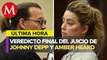 Johnny Depp gana juicio contra Amber Heard; así se dio a conocer el veredicto final