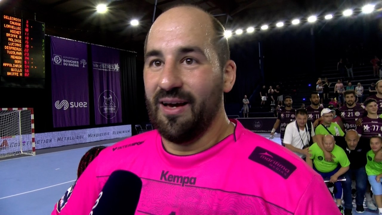 Interview maritima: Arnaud Tabarand après le succès d'Istres Provence Handball contre Cesson