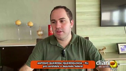 Filho do ministro Marcelo Queiroga fala da pré-candidatura e destaca projetos para o Sertão