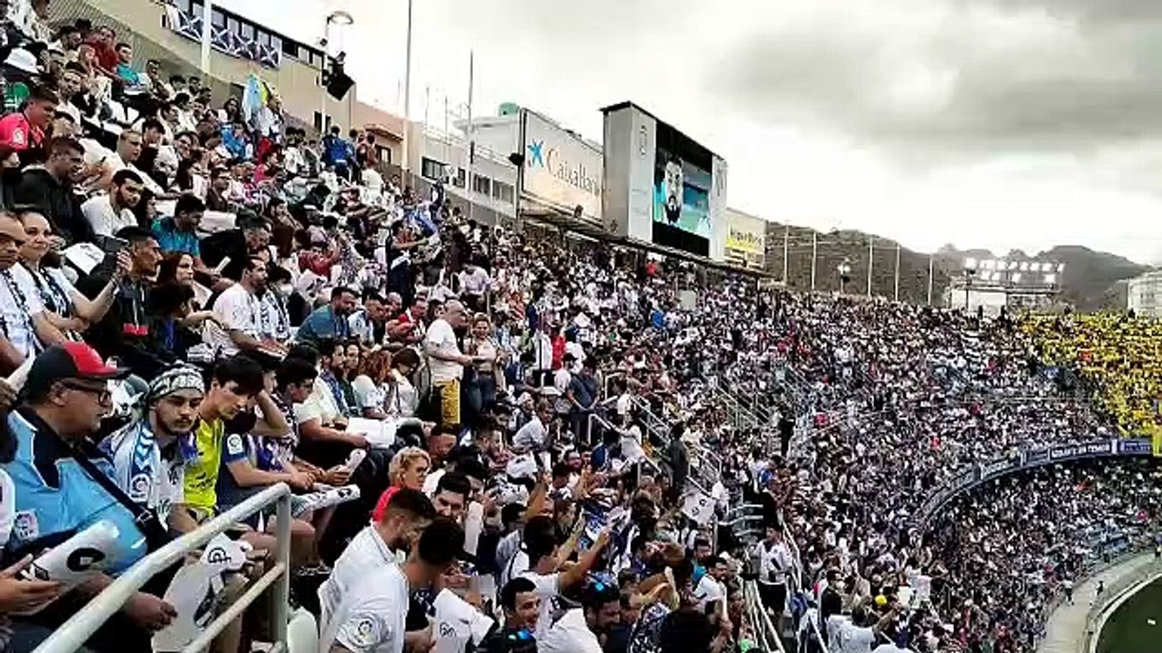 CD Tenerife - UD Las Palmas. Eliminatoria de ascenso a primera división