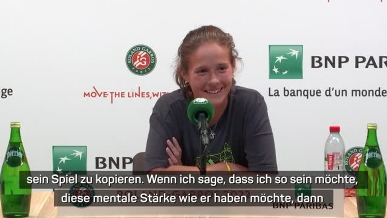 Kassatkina möchte wie 'Fighter' Nadal sein