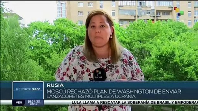 Gobierno de Rusia repudia planes de EE.UU. de enviar cargamentos de armas a Ucrania