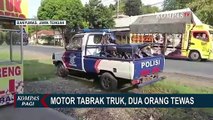 Sepeda Motor Tabrak Truk Tronton di Banyumas, 2 Orang Meninggal Dunia