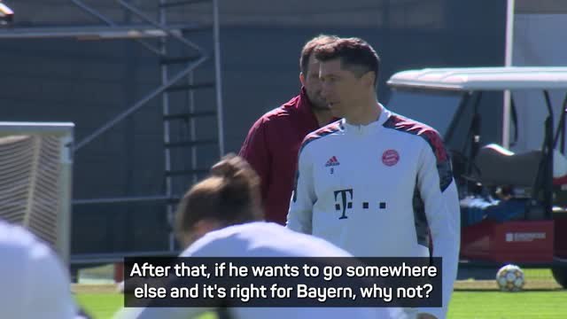 Pavard hopes wantaway Lewandowski and Bayern resolve exit saga