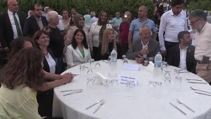 HDP Eş Genel Başkanı Buldan, partisinin dayanışma yemeğine katıldı