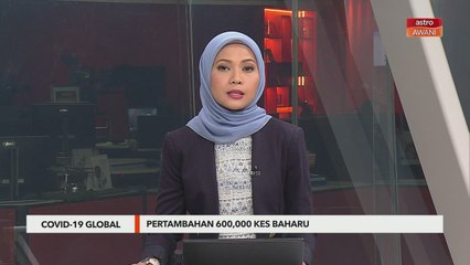 COVID-19 Global | Pertambahan 600,000 kes baharu