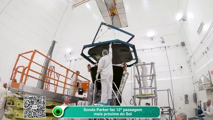 Sonda Parker faz a 12ª passagem mais próxima do Sol