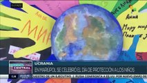 Ciudad de Mariúpol celebra el Día de protección a los niños y las niñas