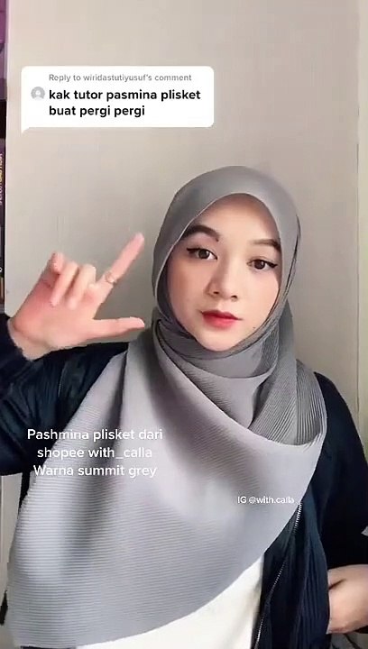 Tutorial Hijab Modern