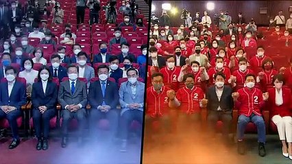 [영상구성] 국민의힘 지방선거 '압승'