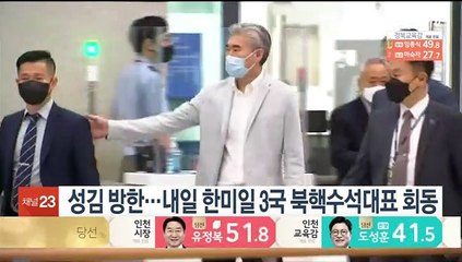 Download Video: 성김 방한…한미일 3국 북핵대표 北미사일·코로나 논의