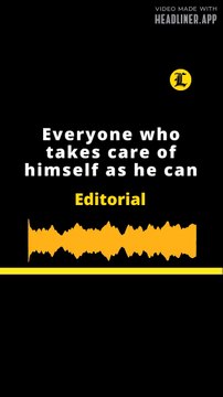 EDITORIAL EN INGLES - Everyone who takes care of himself as he can