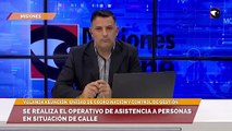 Se realiza el operativo de asistencia a personas en situación de calle ct