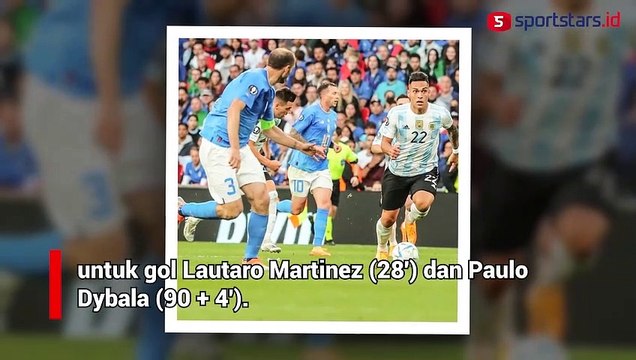 Tampil Gemilang, Lionel Messi Bawa Argentina Juara Finalissima 2022