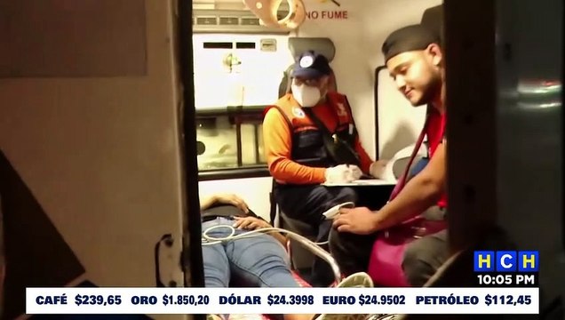 Accidente vial deja dos personas heridas en el bulevar del Este de SPS