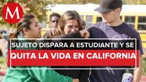 Disparan a estudiante en una secundaria de California