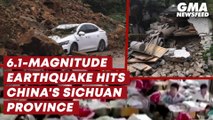 6.1-magnitude earthquake hits China's Sichuan province | GMA News Feed