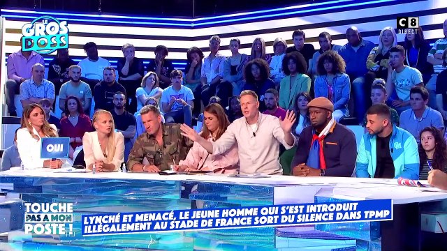 Violences au Stade de France : Le jeune homme qui voulait Niquer la France et criait Vive l'Algérie et le Maroc s'explique sur le plateau de Cyril Hanouna