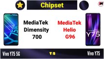 Vivo Y75 4G vs Vivo Y75 5G - Comparison 